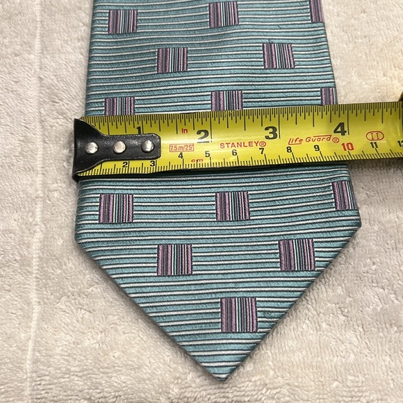 🔴Paul Smith 100% Silk NeckTie Made in England - Picture 6 of 8